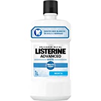 Listerine- Enjuague Bucal Blanqueador Avanced White- 1000 ml